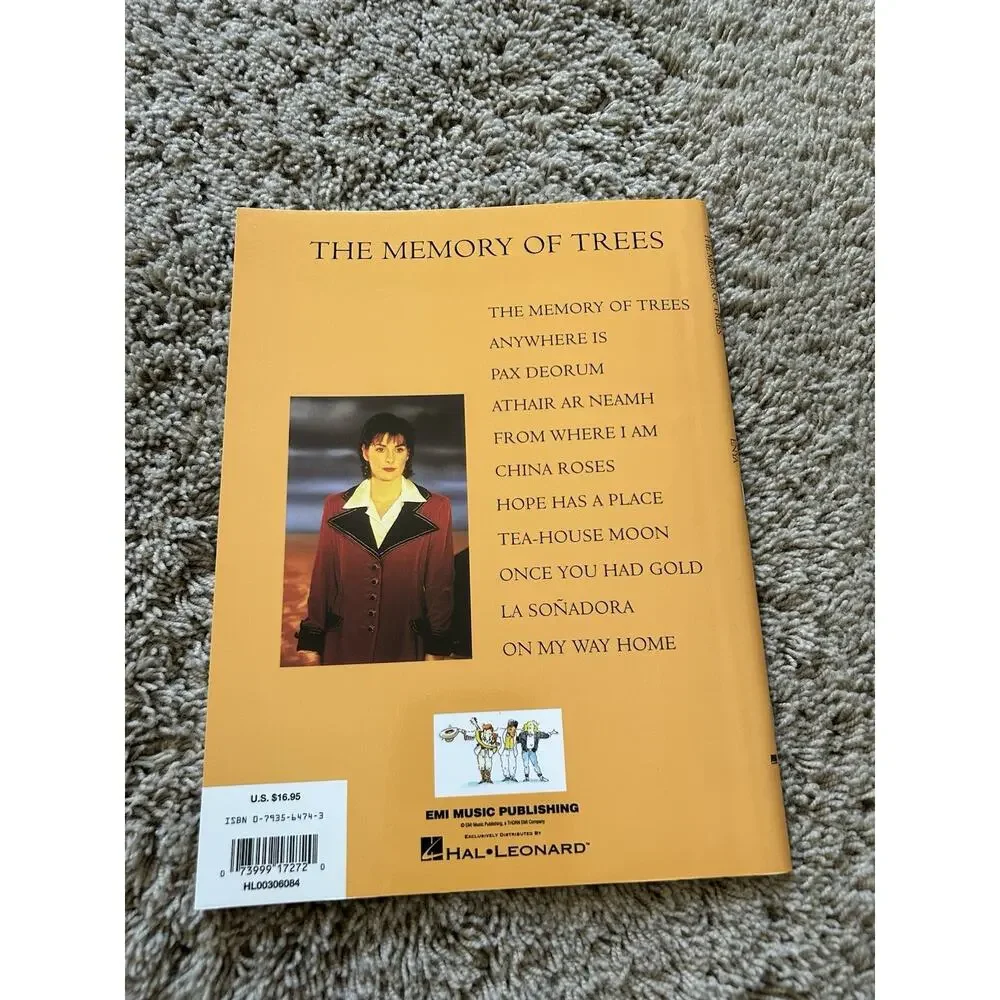 Enya - The Memory of Trees Songbook PIANO-VOCAL-GUITAR Song Book Sheet Music D26